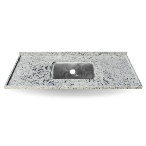 Pia Granito de 1,0m x 56cm Branca Dallas